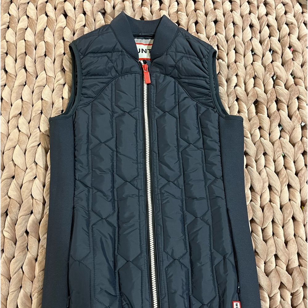 Hunter brand navy  vest xs nwot
